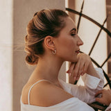 Silver Mini Hoops