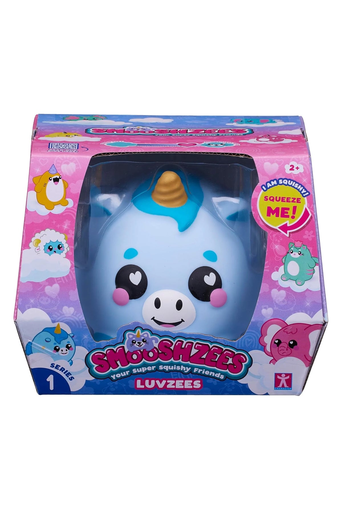 Smooshzees Luvzees Boltz Unicorn Series 1