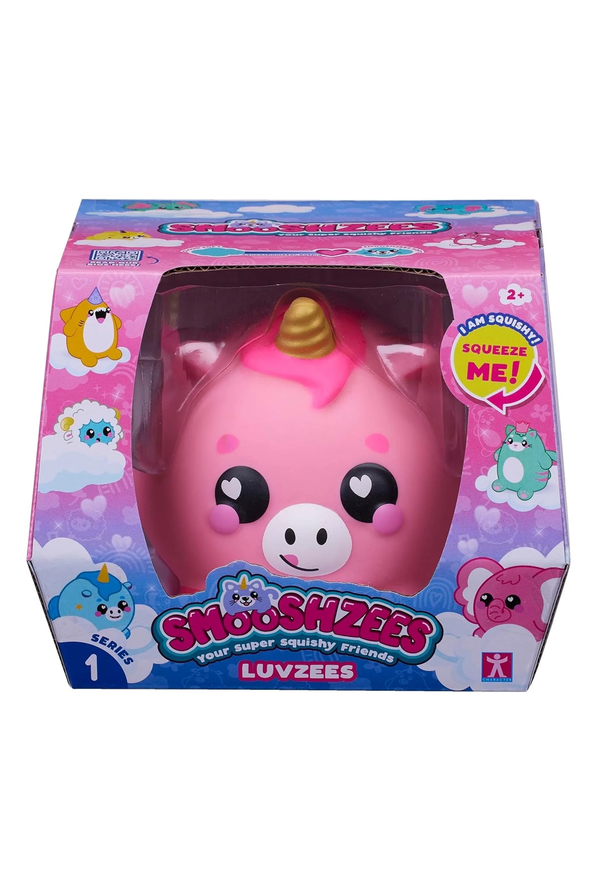 Smooshzees Luvzees Zappy Unicorn Series 1
