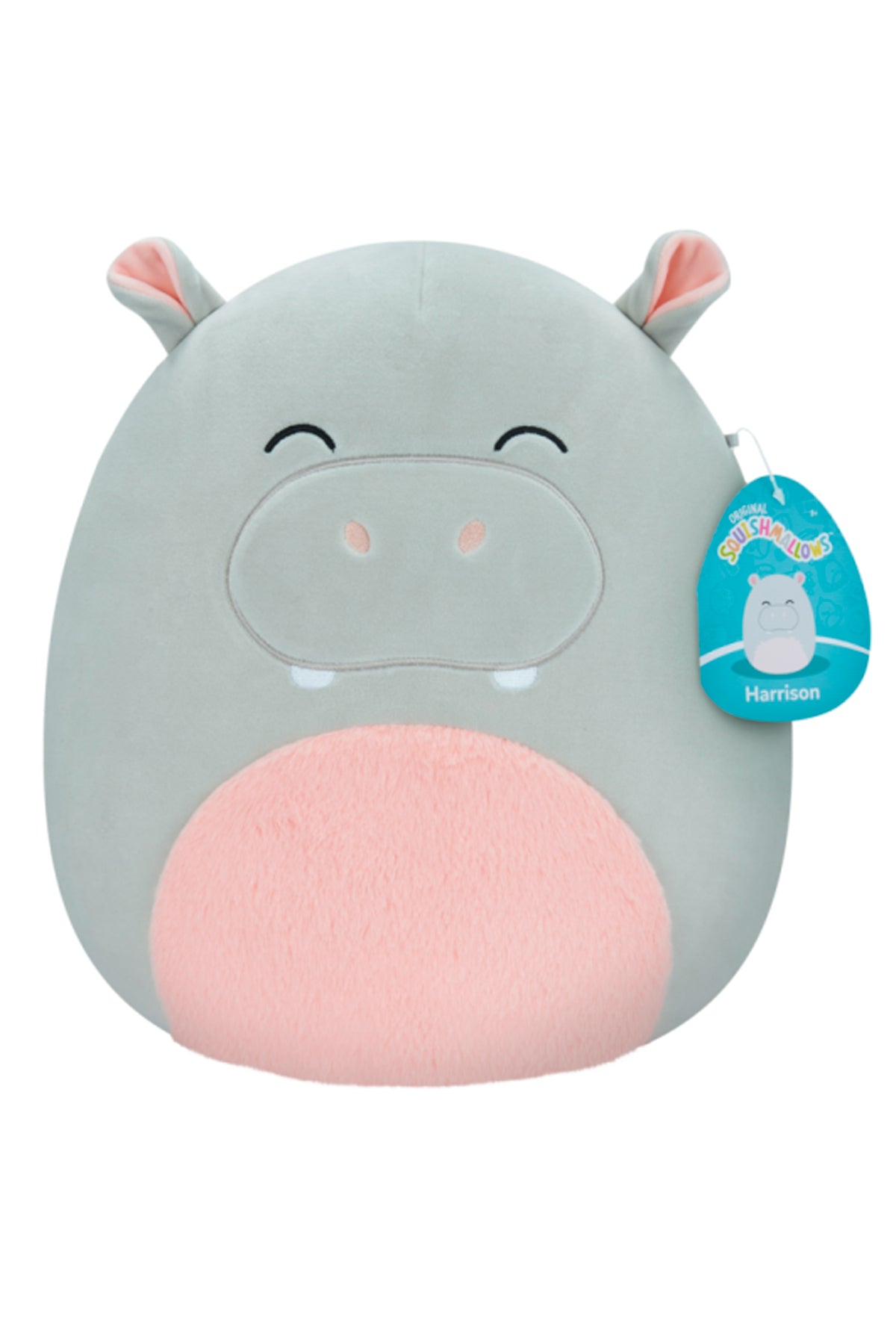 Harrison The Hippo 12" Plush Soft Toy