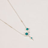 Star Gaze North Star Necklace Silver