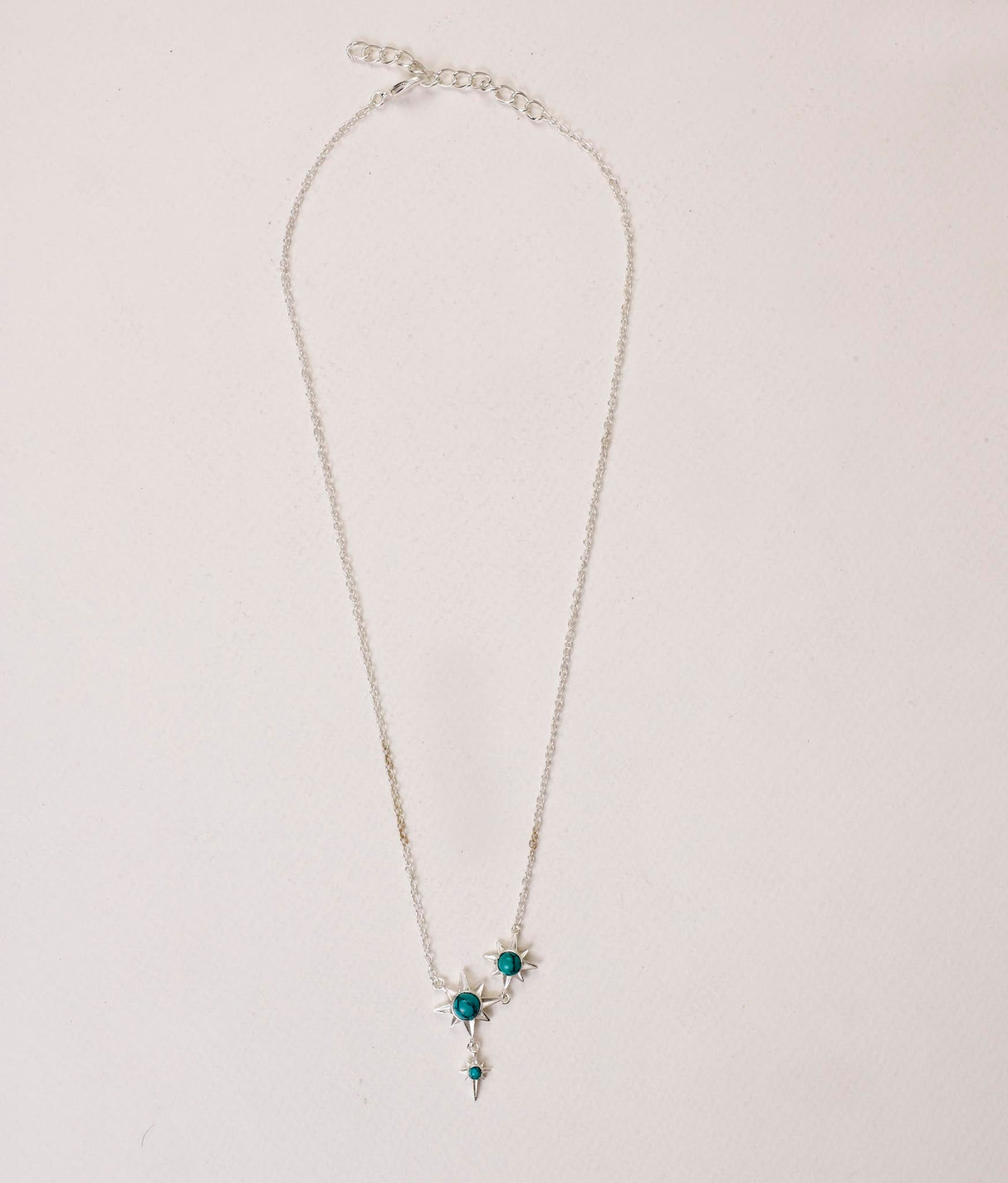 Star Gaze North Star Necklace Silver