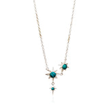 Star Gaze North Star Necklace Silver