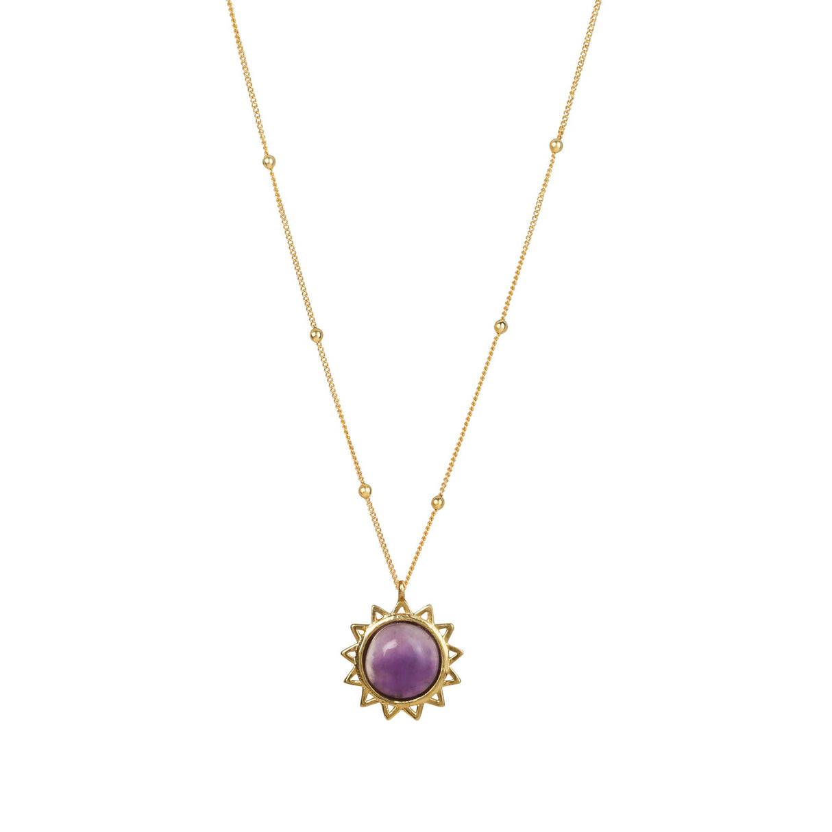 Amethyst Jewellery Set "Stellar Elegance"