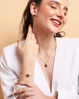 Amethyst Jewellery Set "Stellar Elegance"