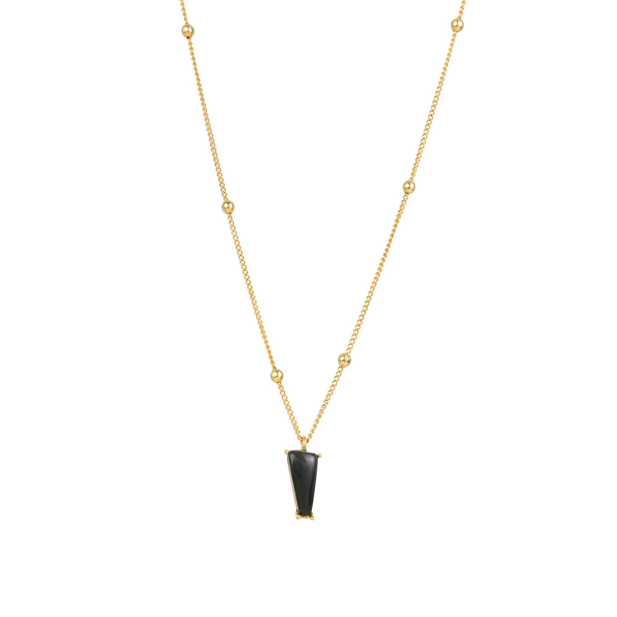 Blood Stone Necklace "Stellar Elegance"