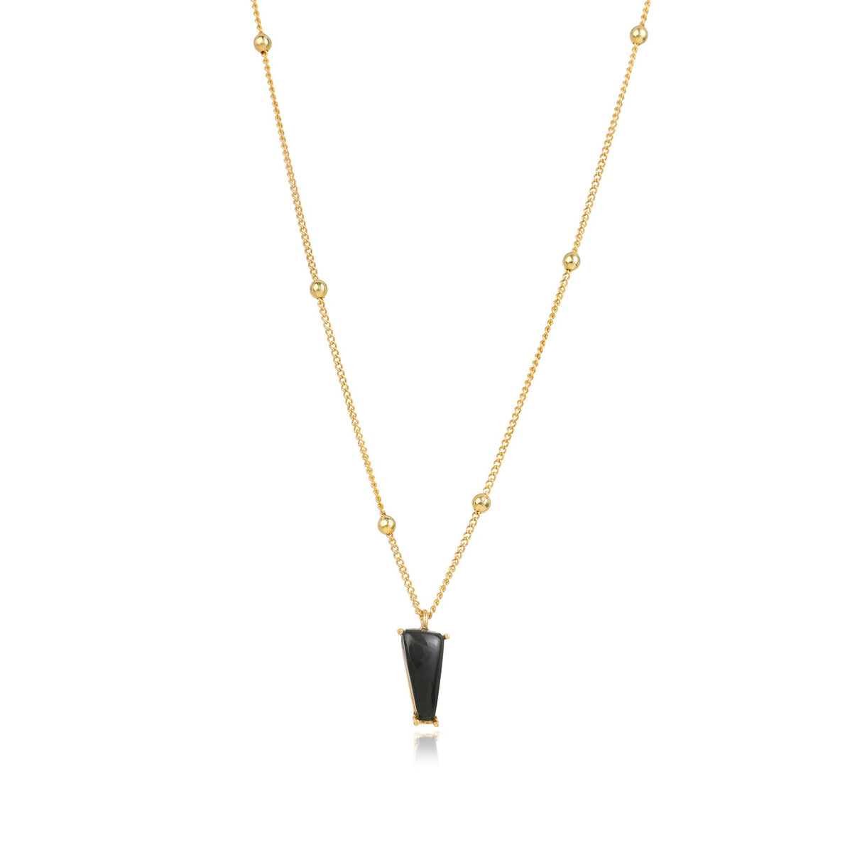 Blood Stone Necklace "Stellar Elegance"