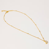 Moon Necklace Mother of Pearl