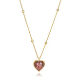 Rhodonite Necklace "Stellar Elegance"