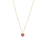 Rhodonite Necklace "Stellar Elegance"