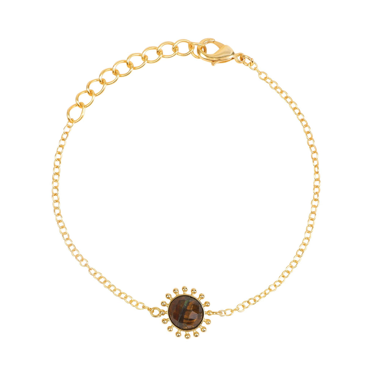 Tiger's Eye Bracelet "Stellar Elegance"