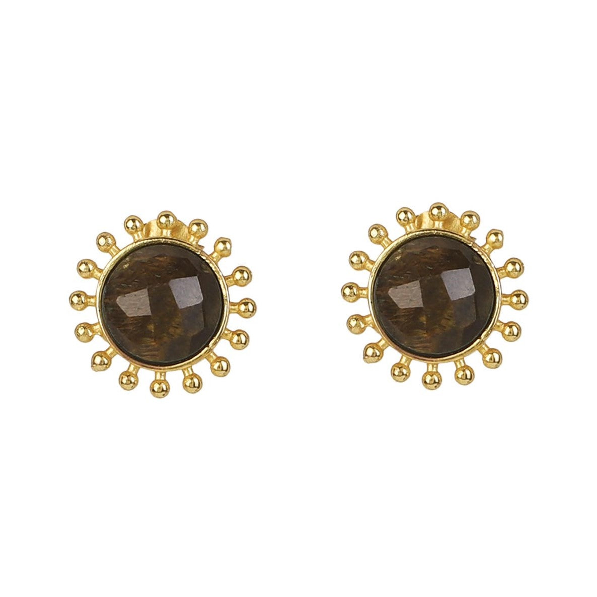 Tiger's Eye Jewellery Set " Stellar Elegance"