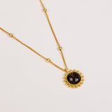 Tiger's Eye Necklace "Stellar Elegance"