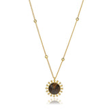 Tiger's Eye Necklace "Stellar Elegance"