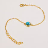 Turquoise Bracelet "Stellar Elegance "