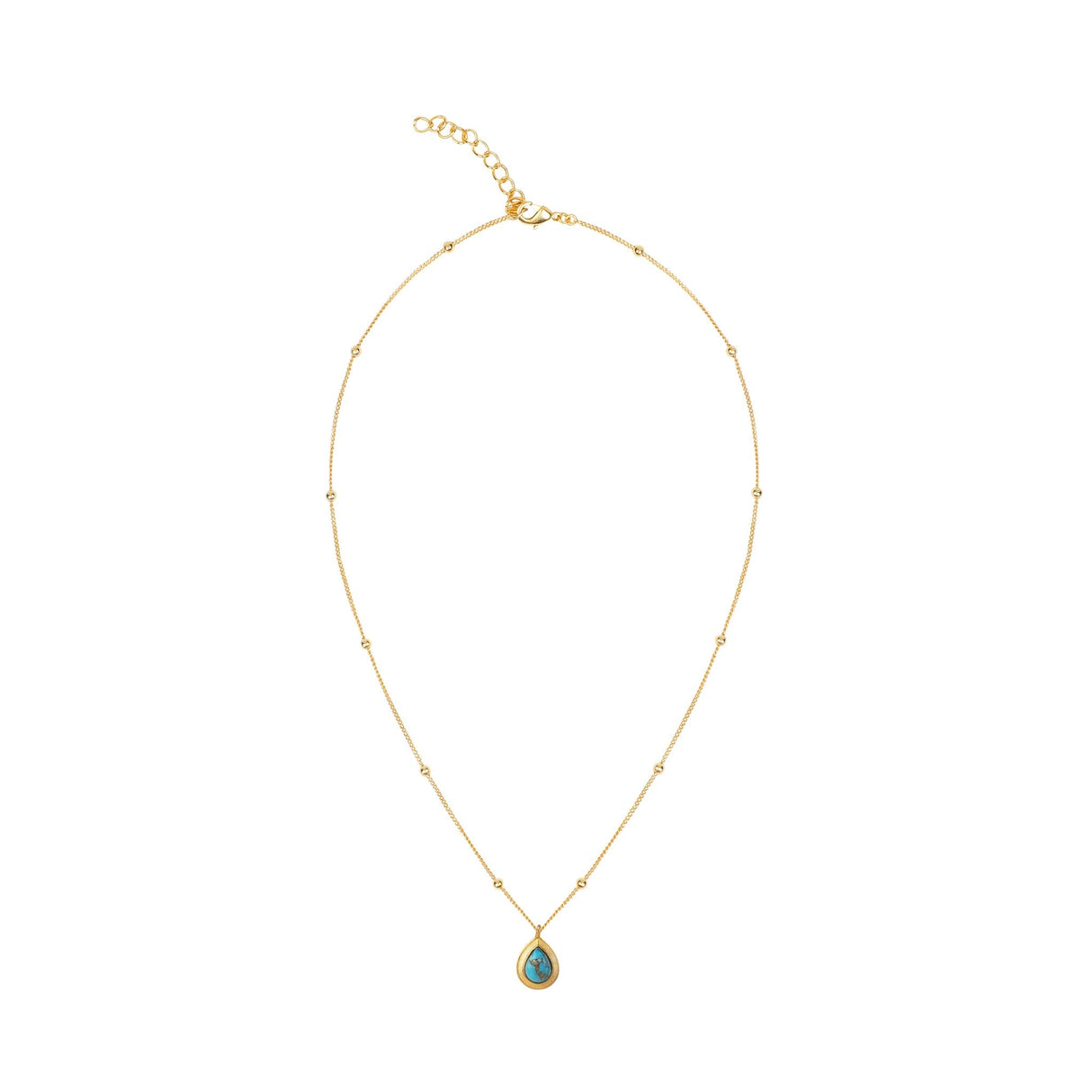 Turquoise Necklace "Stellar Elegance "