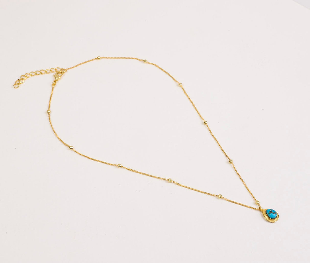 Turquoise Necklace "Stellar Elegance "