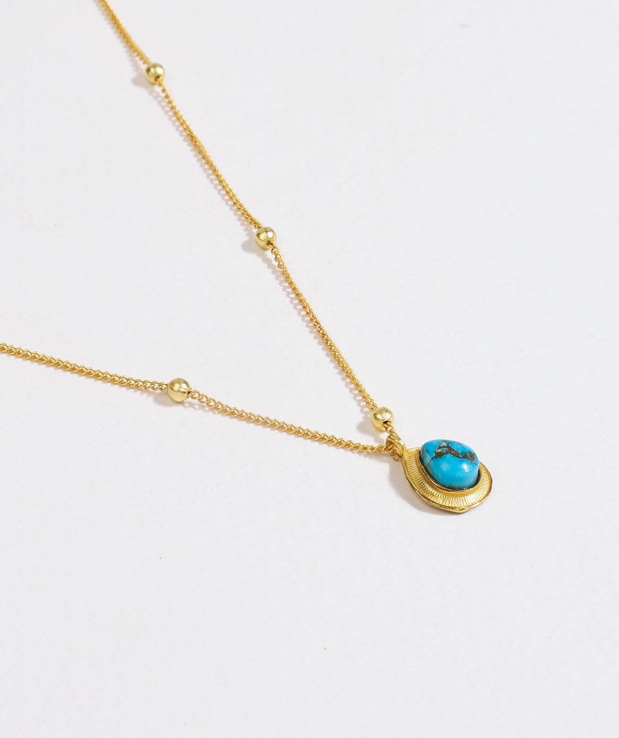Turquoise Necklace "Stellar Elegance "