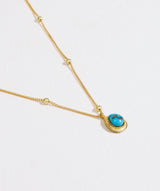 Turquoise Necklace "Stellar Elegance "