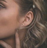 Miku Lightning, Moon & Star Stud Earrings Set | 18K Gold Plated