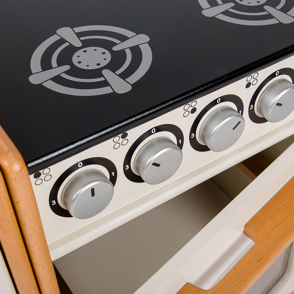 Tidlo White Play Kitchen Bundle