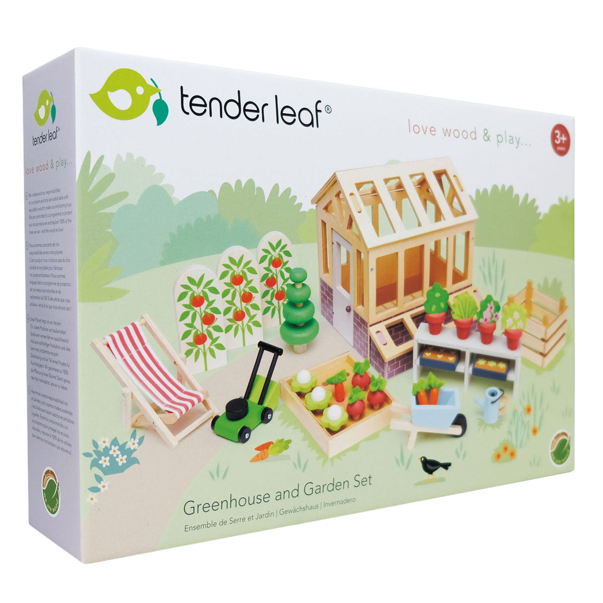 Greenhouse and Garden Set