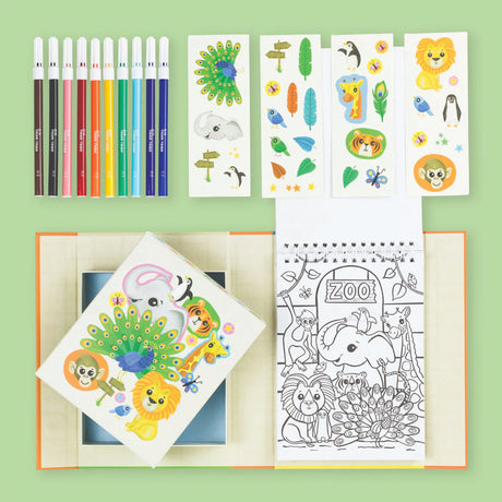 Colouring Set - Zoo