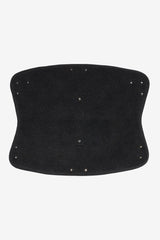 Universal Buggy Handmuff Black Quilted