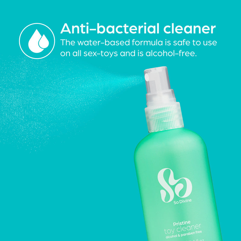 So Divine Pristine Antibacterial Sex Toy Cleaning Spray 100ml