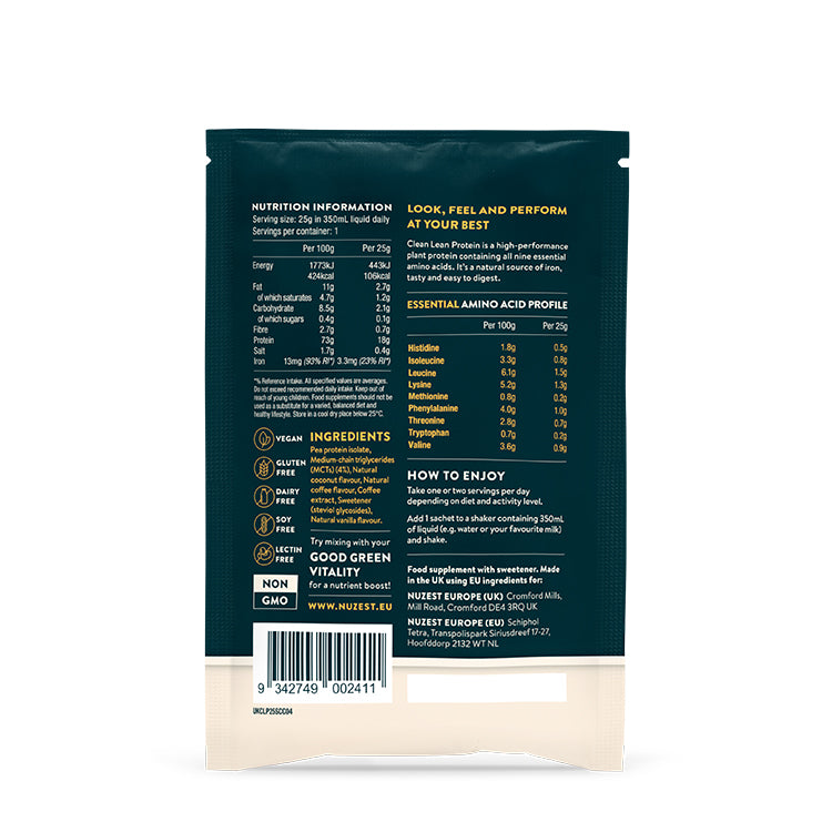 Clean Lean Protein Sachets