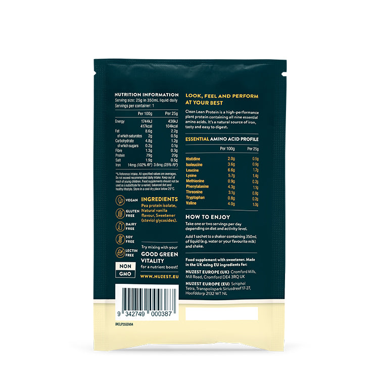 Clean Lean Protein Sachets