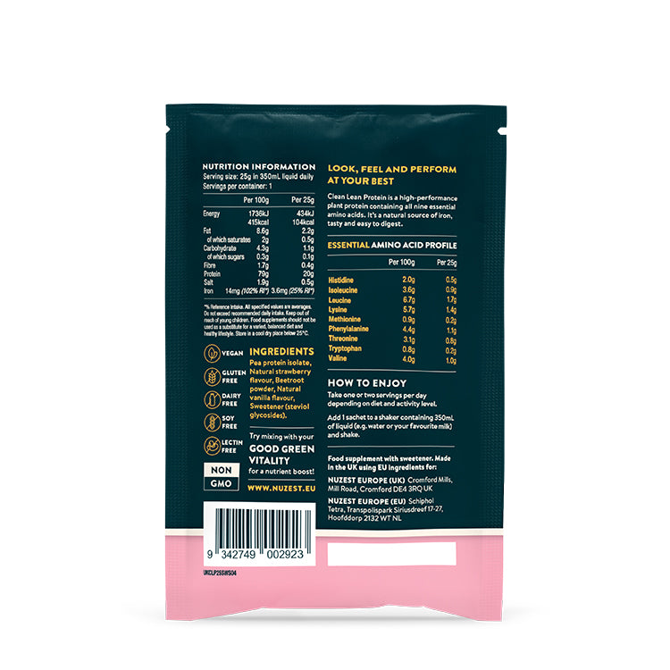 Clean Lean Protein Sachets