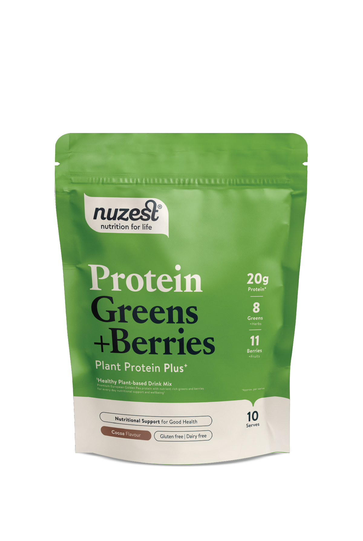 Protein Greens + Berries Cocoa Flavour