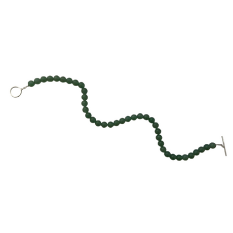 Green Aventurine Gemstone Bubble Necklace
