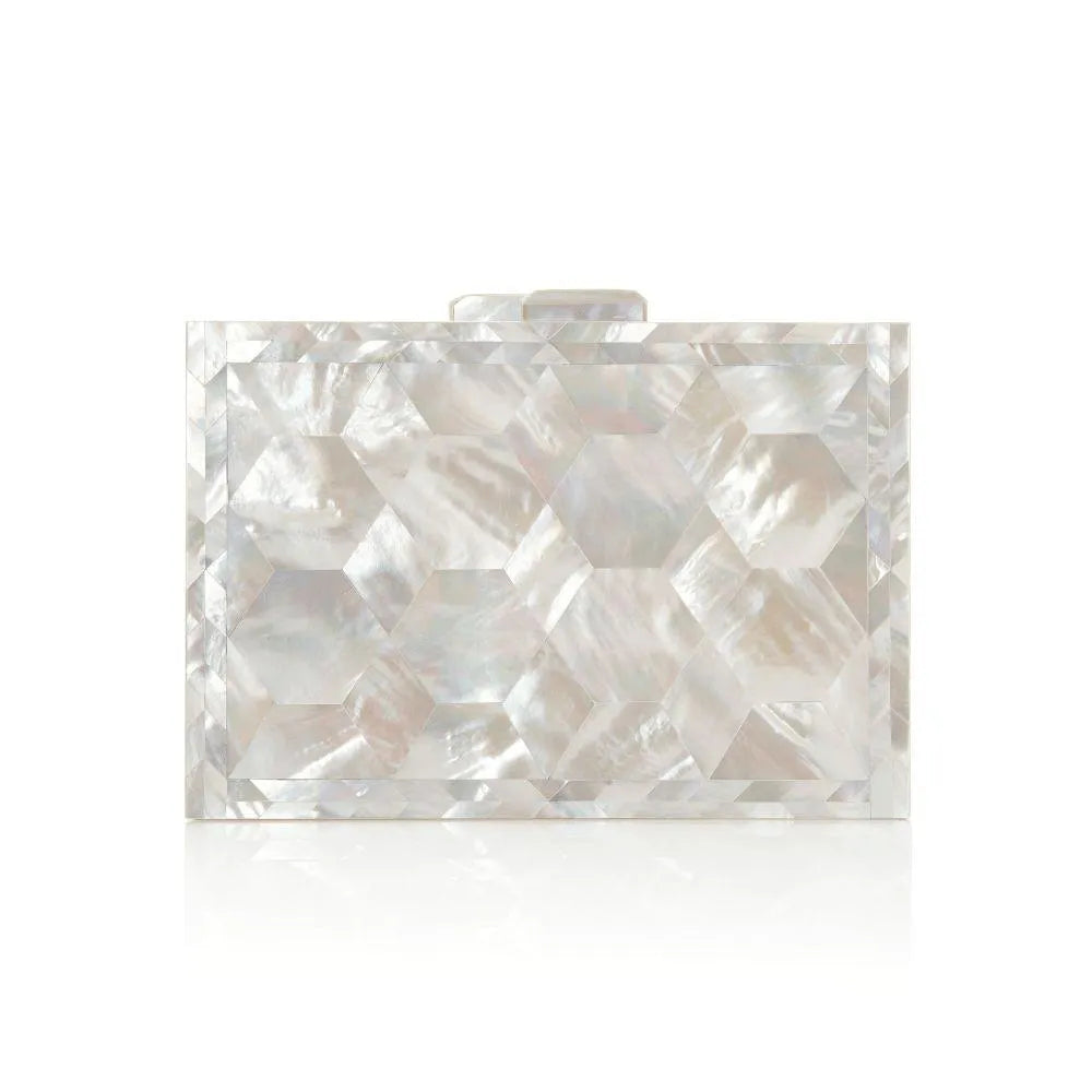 Athena Ivory Mother of Pearl Bag