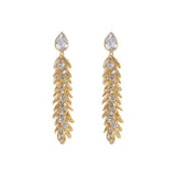 Gold Crystal Long Drops