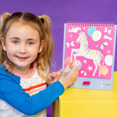 Magic Colour Changing Watercard Easel and Pen - Fantasy