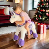 Ride-on Unicorn Age 3-5 Purple（UK&EU in Stock）