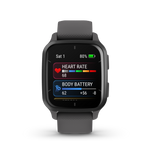 Garmin Venu Sq 2, Shadow Grey and Slate