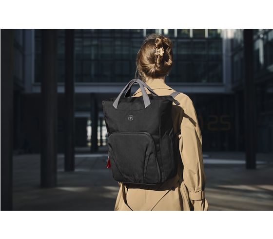 Wenger Motion, Vertical Tote, Chic Black