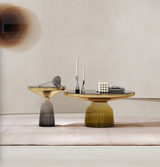 Aalto Coffee Table, Tempered Glass