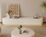 Absinthia TV Stand, Cream, With LED Light