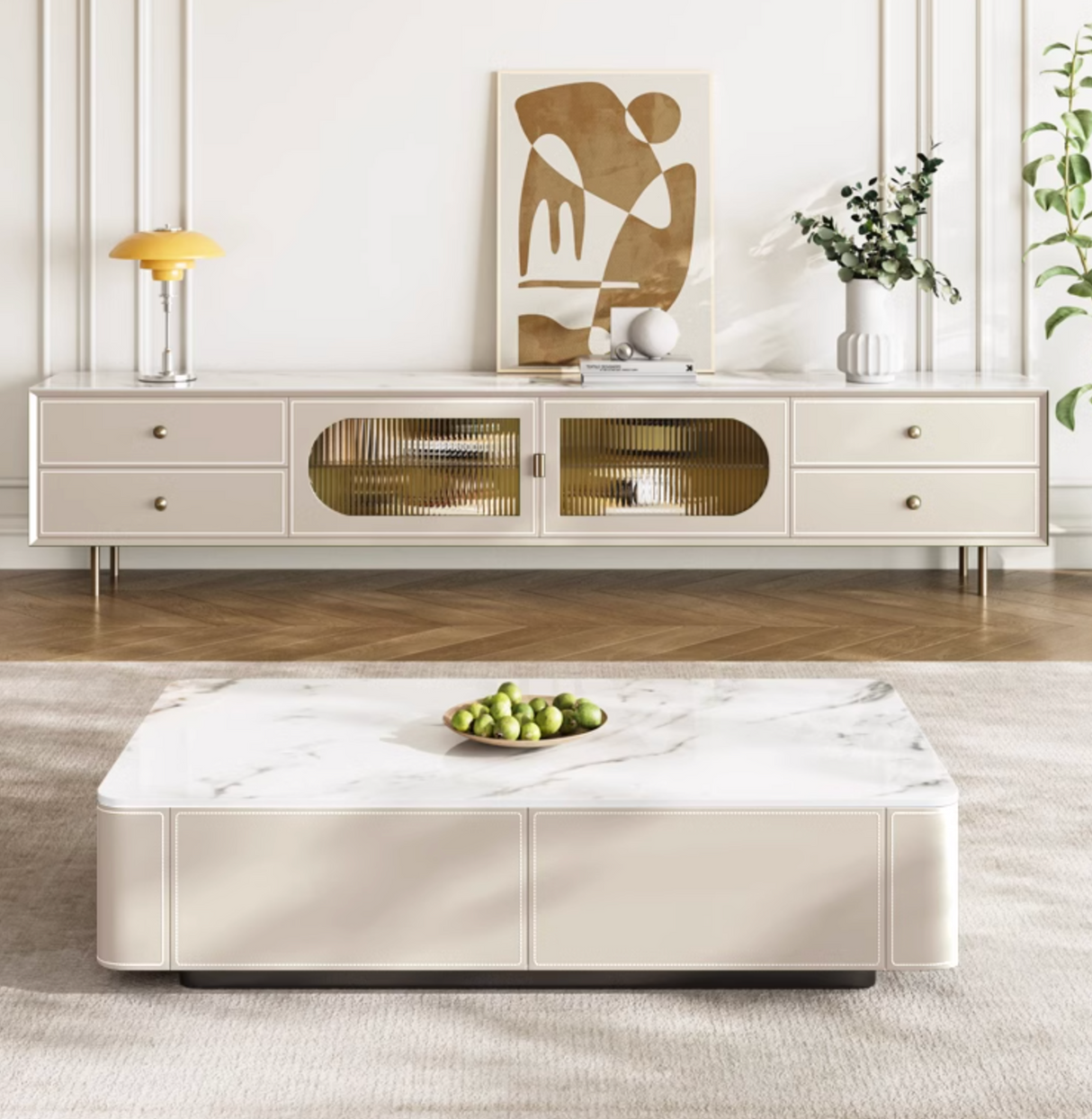 Adelaide TV Stand, Pine Wood