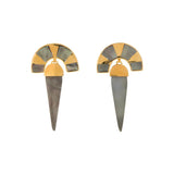 Warrioress at Night Earrings
