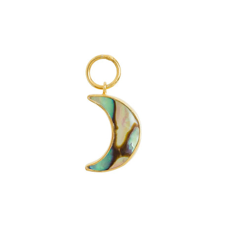 Moon Paua Pendant