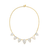 Warrioress Small Mother of Pearl Necklace