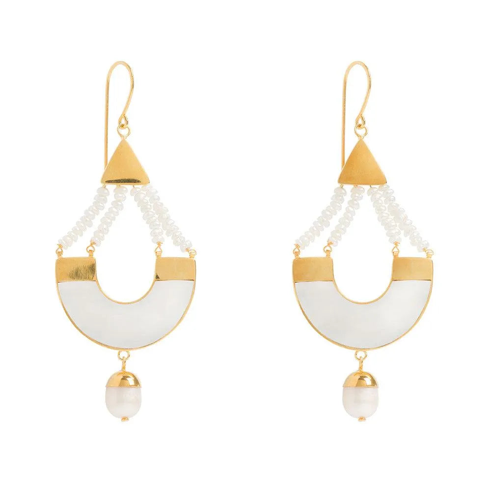 Warrioress Sunrise Earrings