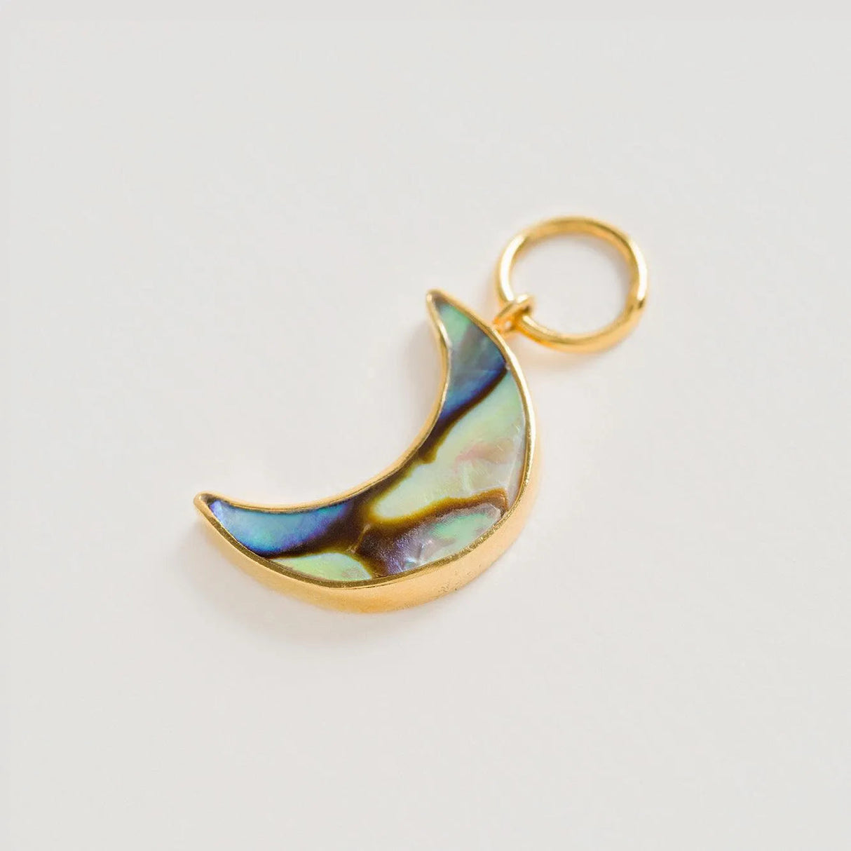 Moon Paua Pendant