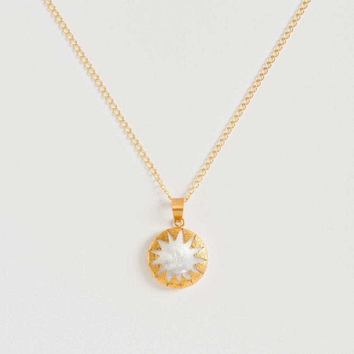 Warrioress Medallion Necklace