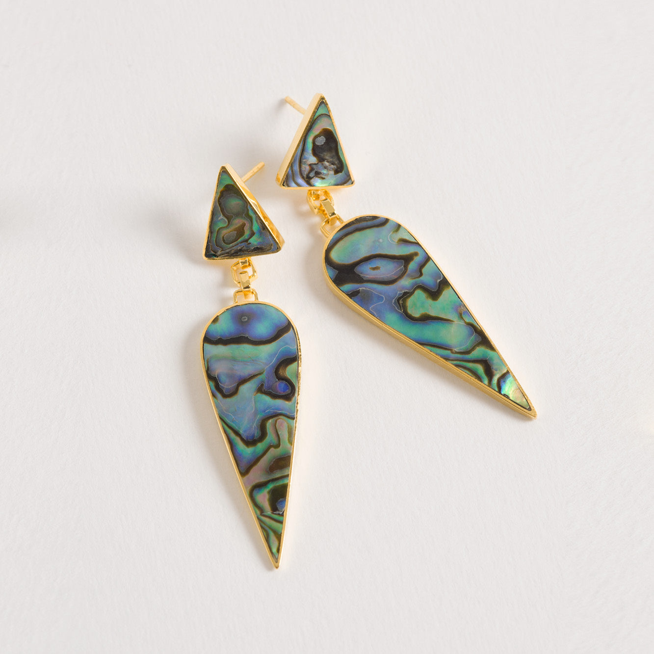 Warrioress Wonder Paua Earrings